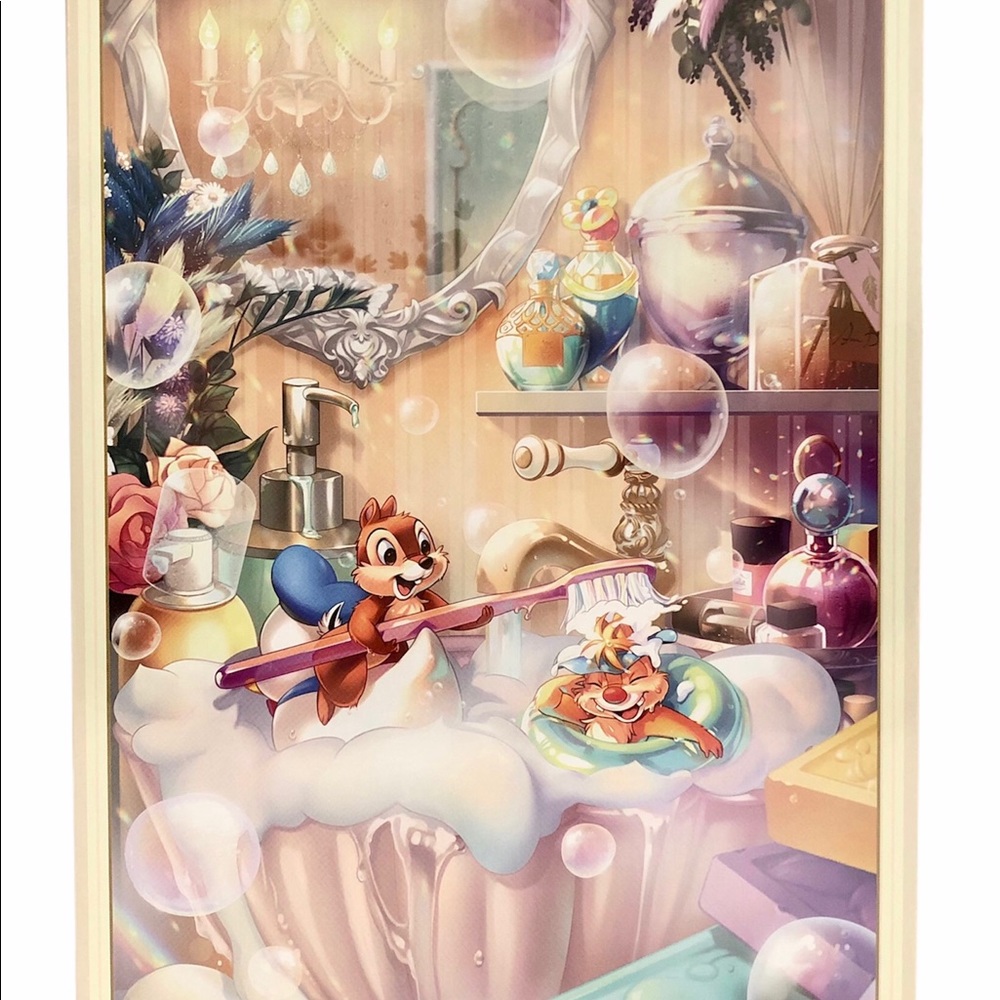 300 pcs Chip & Dale Bathtime Blues Jigsaw Puzzle